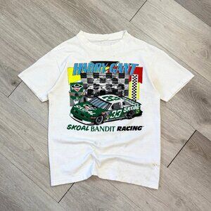 Rare Vintage 1989 Harry Gant Skoal Bandit Racing Distressed T-Shirt - Size Small